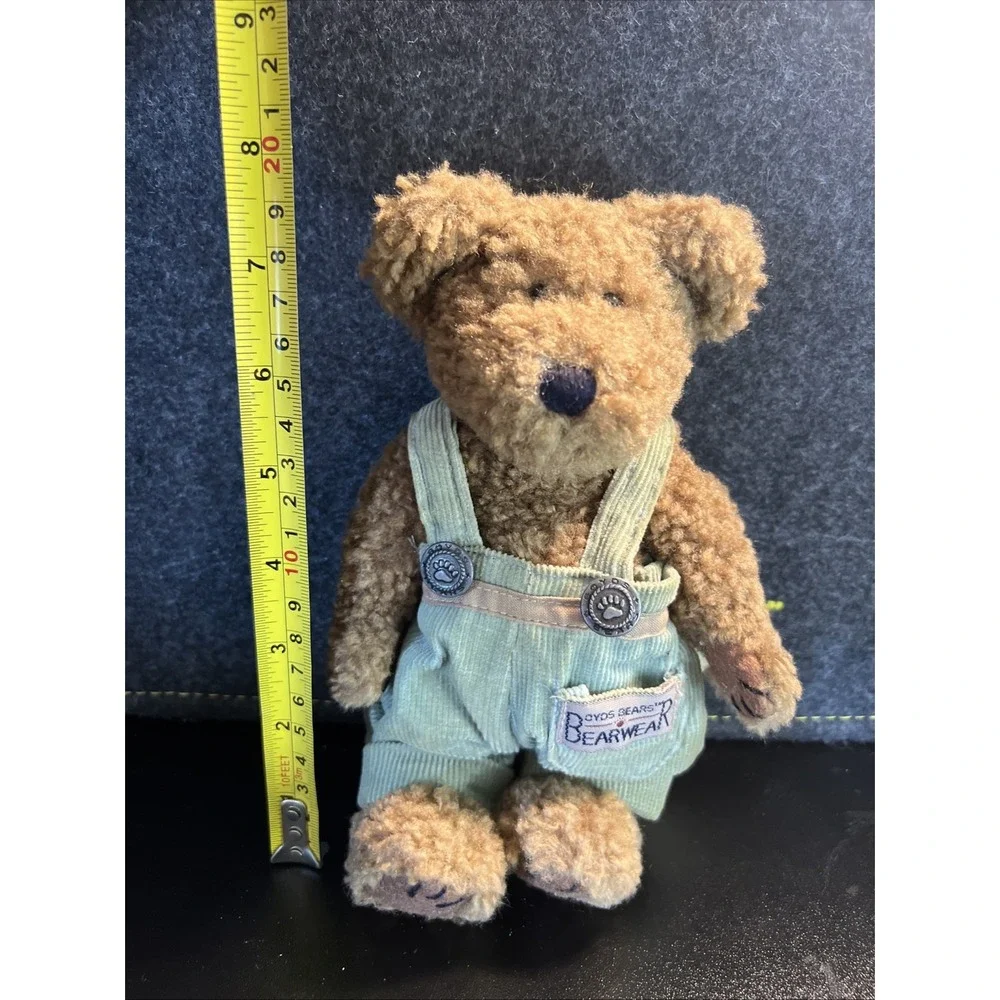 Boyds Bears Plush Collectible 20th Anniversary Corduroy‎ Overalls Brown NIB